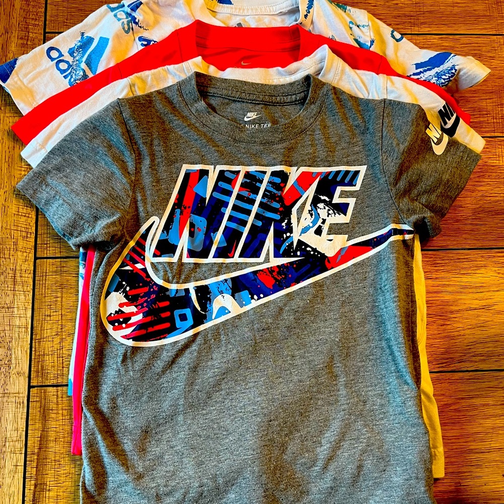 Size 4 Sports Shirts Bundle. Nike, Adidas